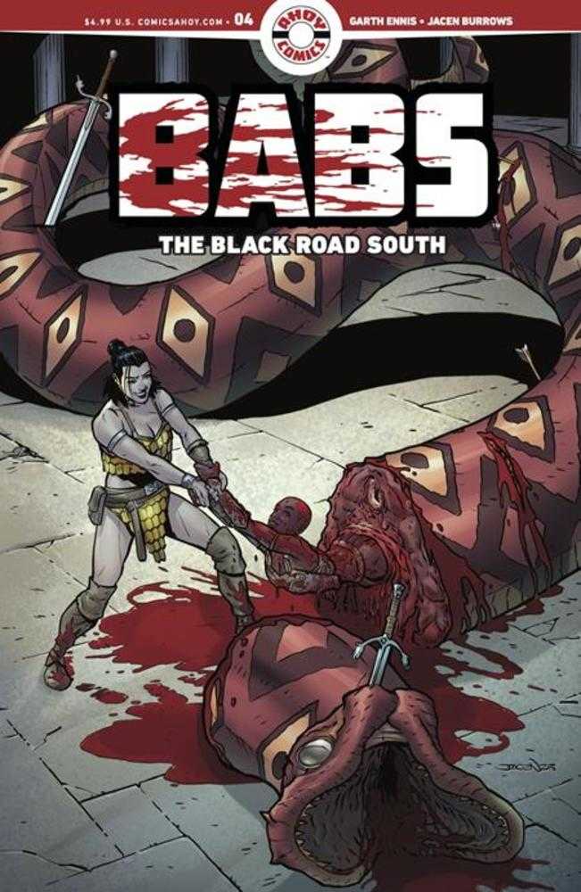 Babs The Black Road South #4 (Of 6) Cover A Jacen Burrows (Mature)