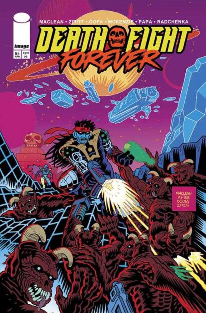 Death Fight Forever #5 (Of 5) Cover A Andrew Maclean (Mature)
