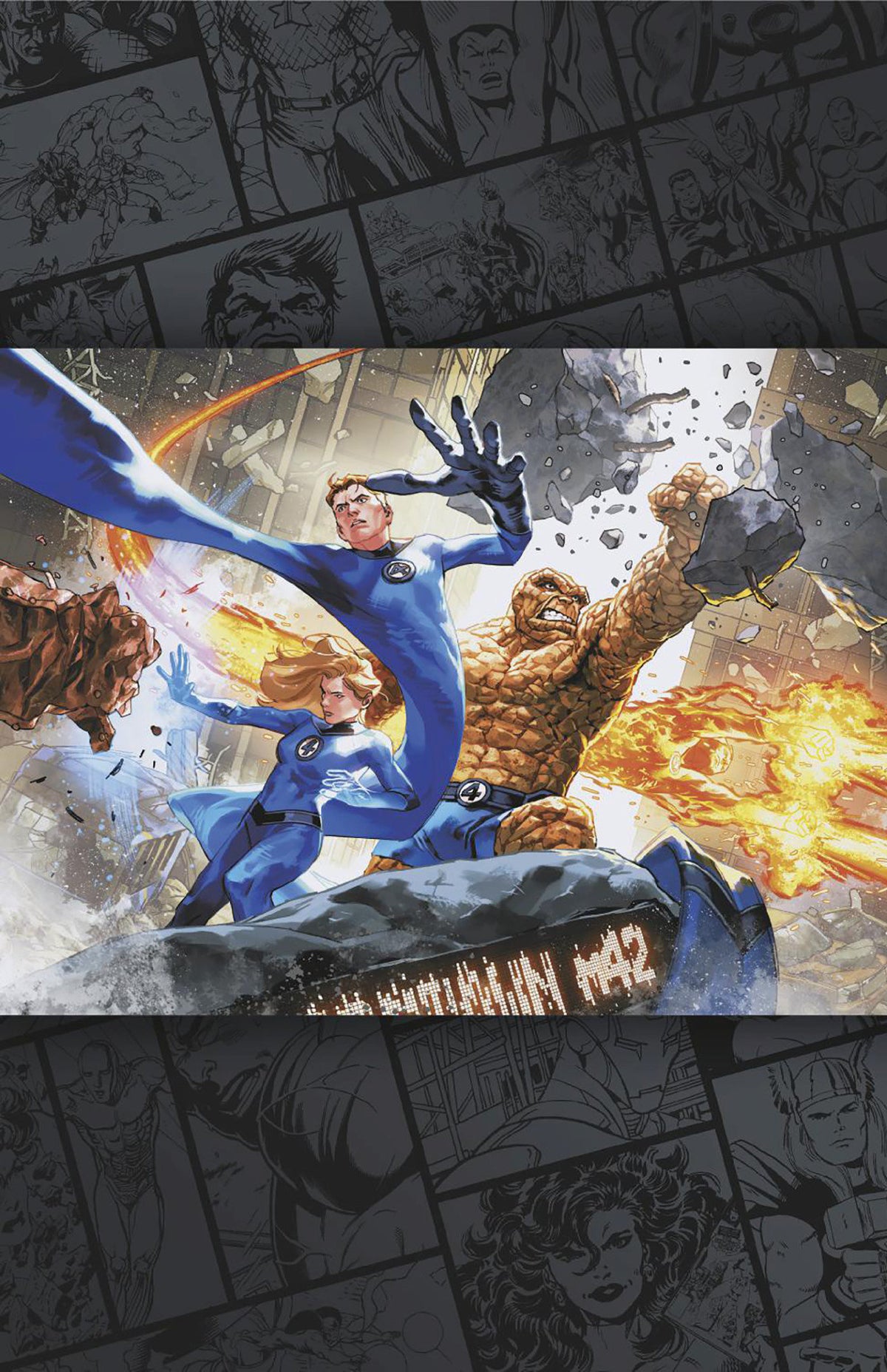 Fantastic Four #12 Classified Artist Magic: The Gathering Full Art Variant