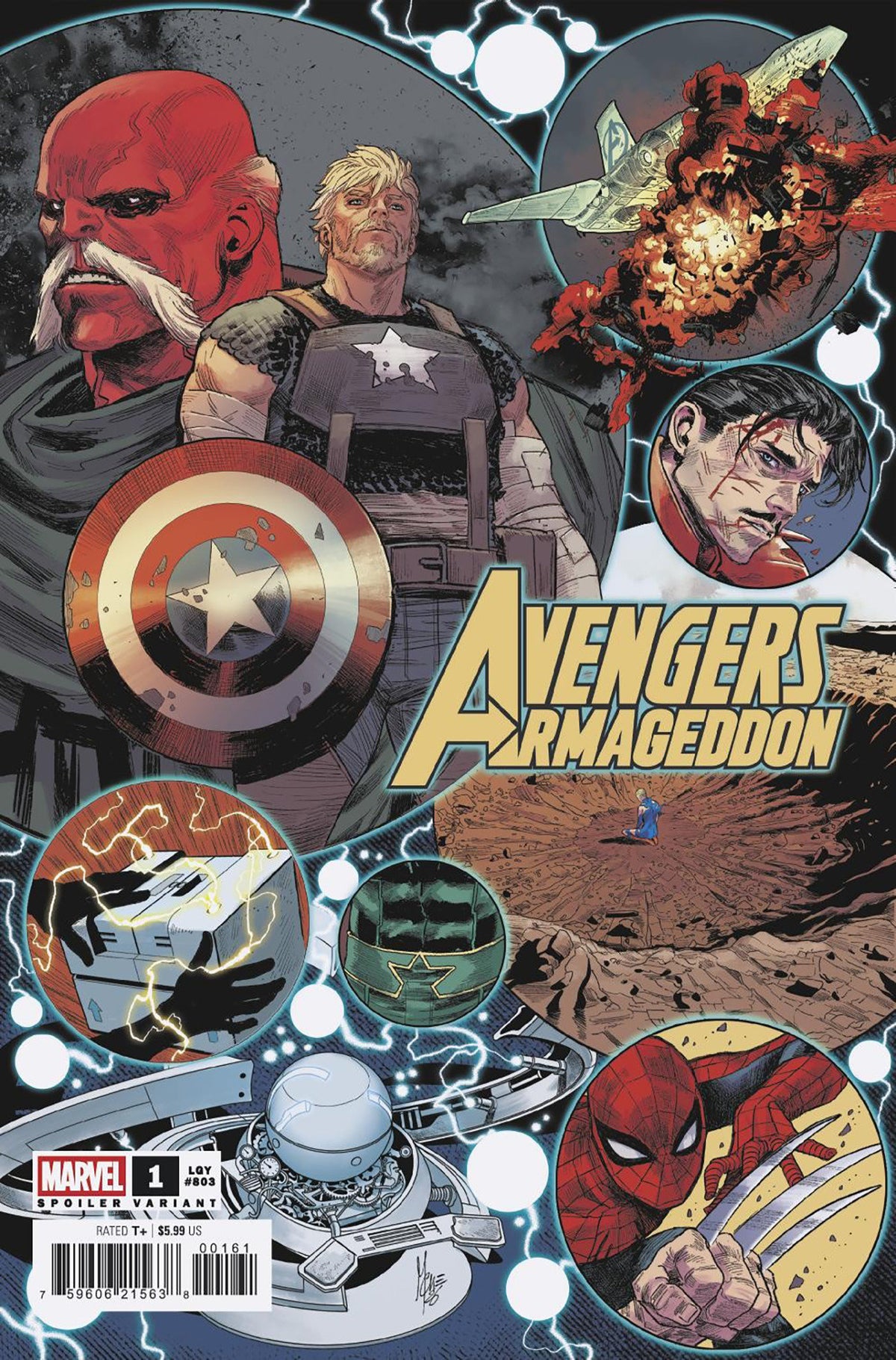 Avengers: Armageddon #1 Marco Checchetto Spoiler Variant