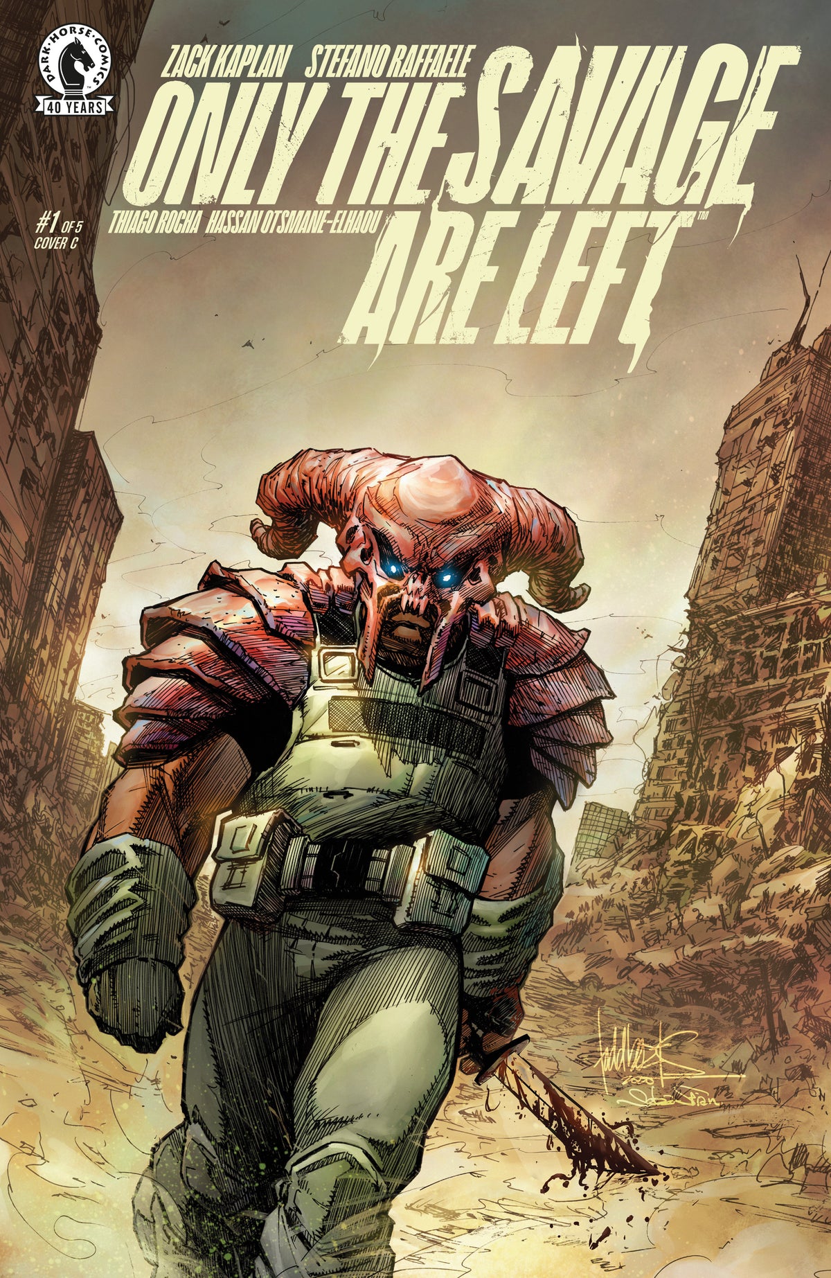 Only The Savage Are Left #1 (Cover C) (Todd Beats)
