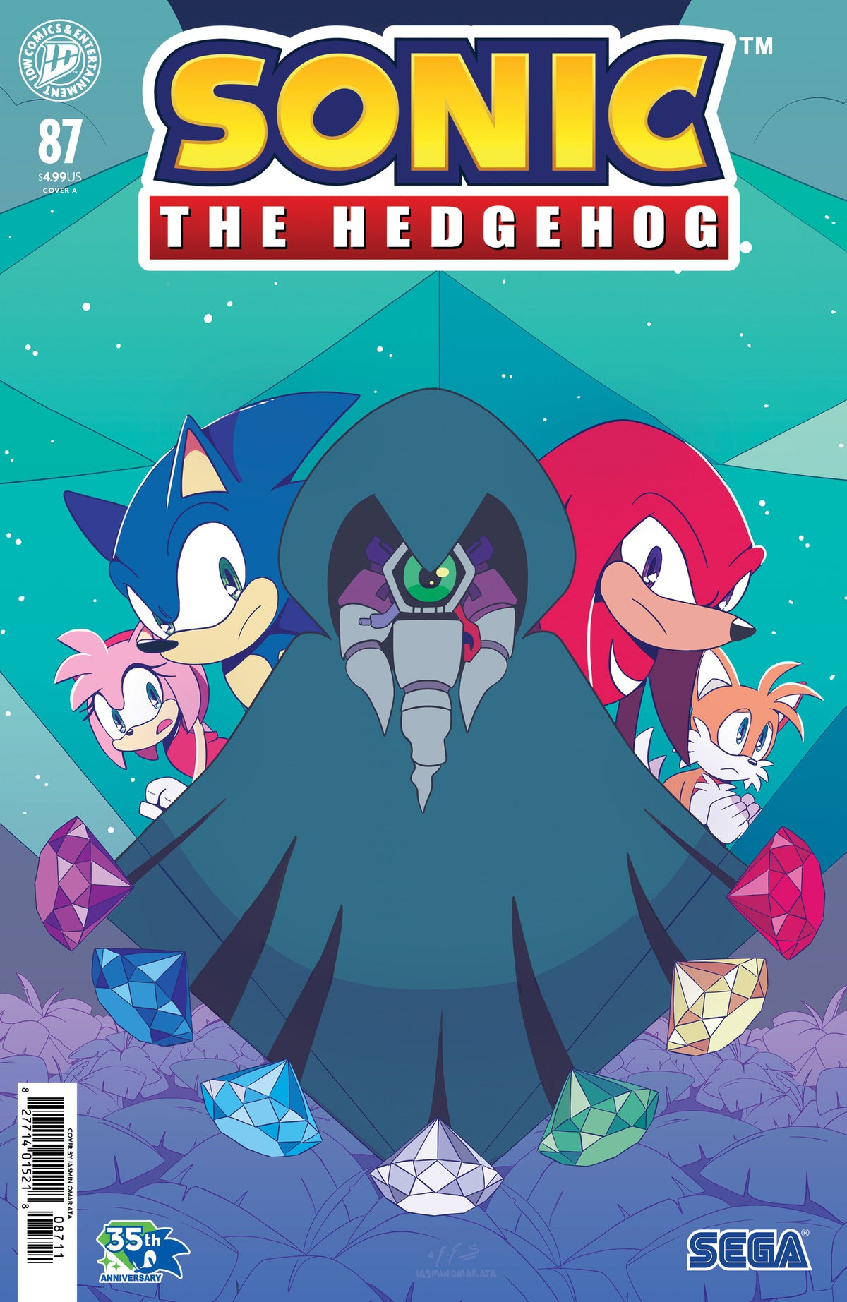 Sonic The Hedgehog #87 Cover A (Ata)