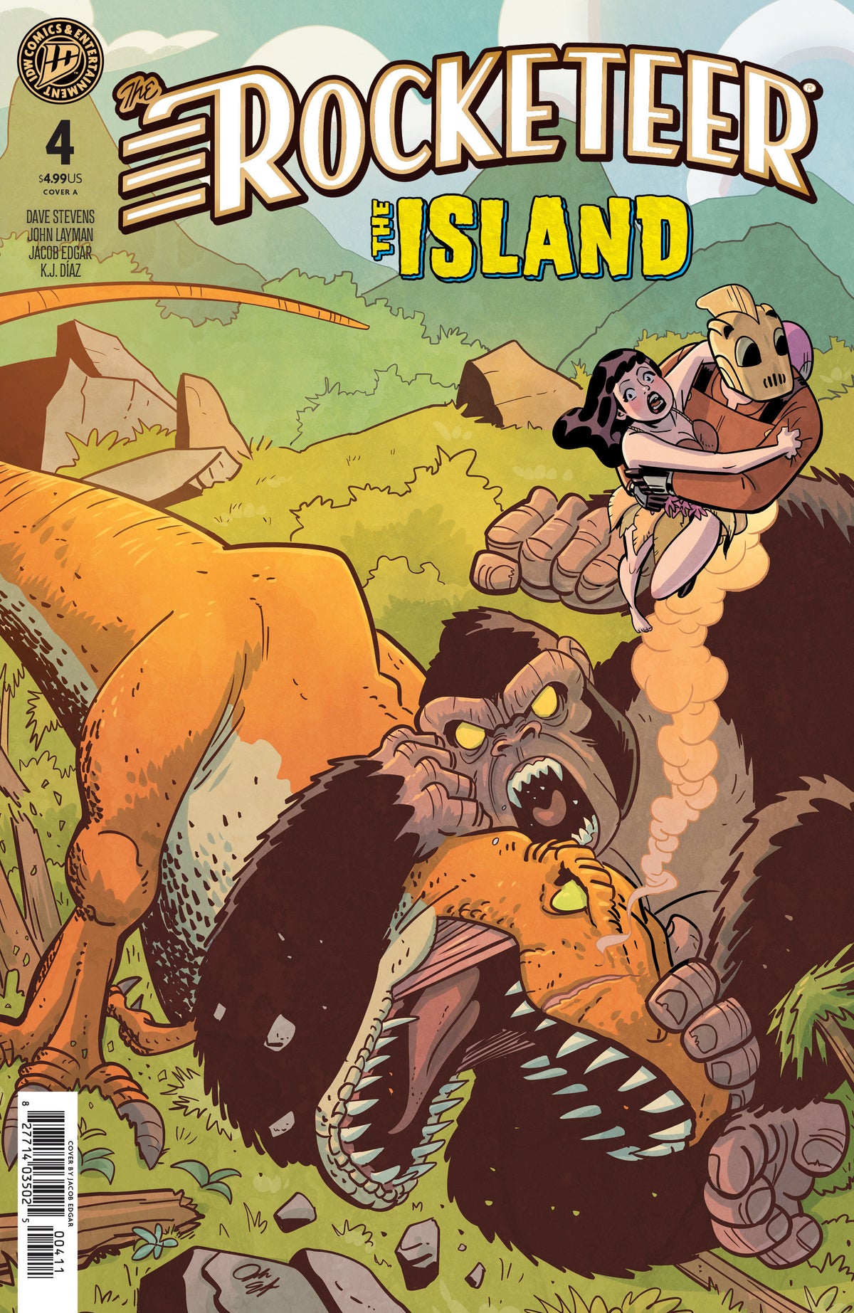 The Rocketeer: The Island #4 Cover A (Edgar)