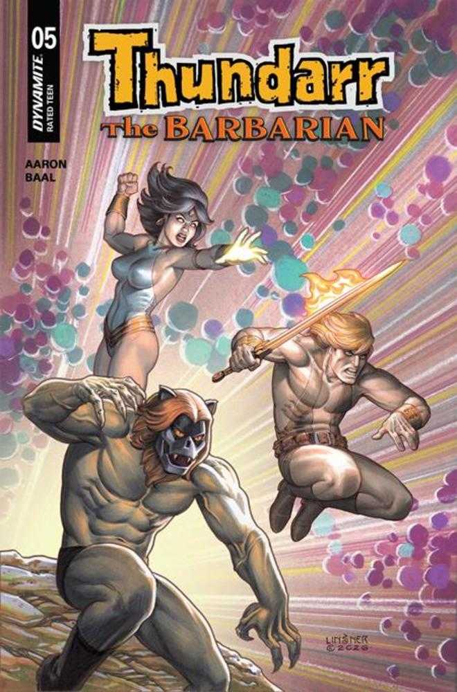 Thundarr The Barbarian #5 Cover D Joseph Michael Linsner Variant