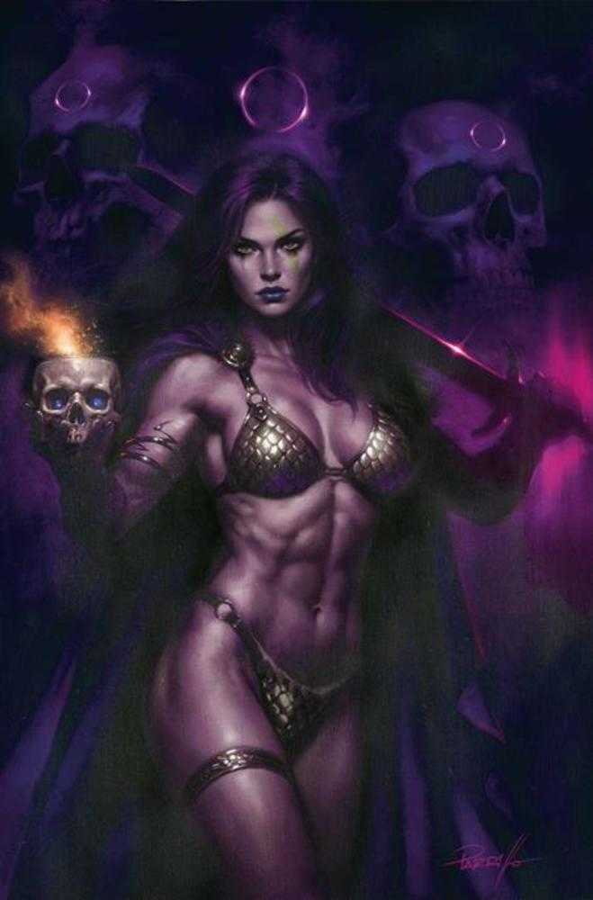 Red Sonja She Devil With A Sword #6 Cover M Inc 1:7 Lucio Parrillo Ultraviolet Full Art Variant