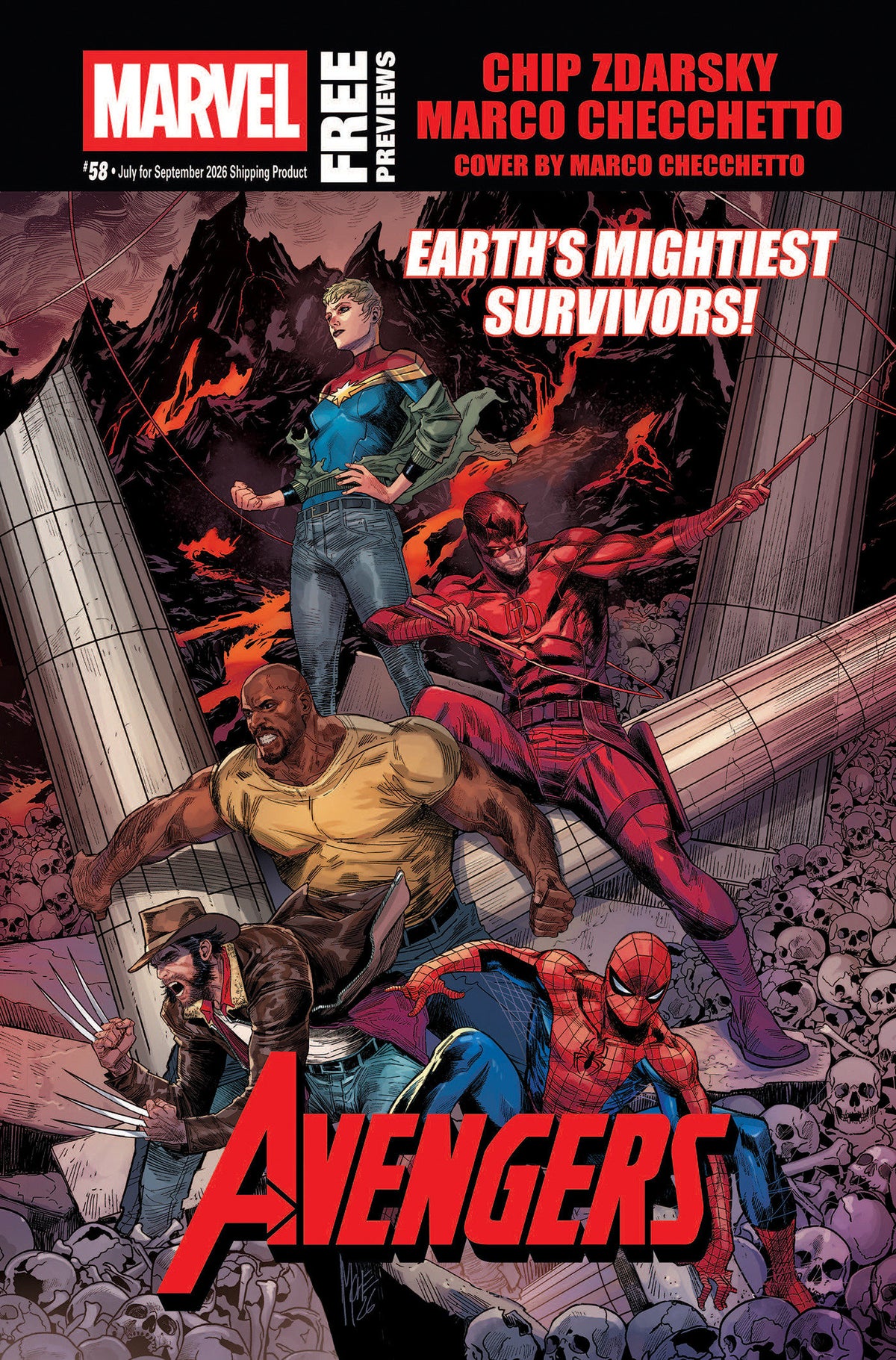Marvel Previews #58 [Bundle Of 10]