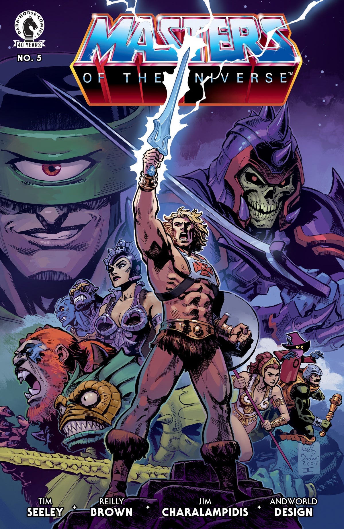 He Man And The Masters Of The Universe #5 (Cover A) (Reilly Brown)