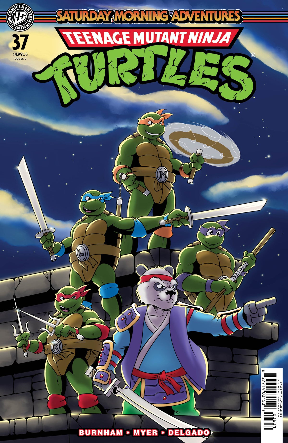 Teenage Mutant Ninja Turtles: Saturday Morning Adventures #37 Variant C (Miller)