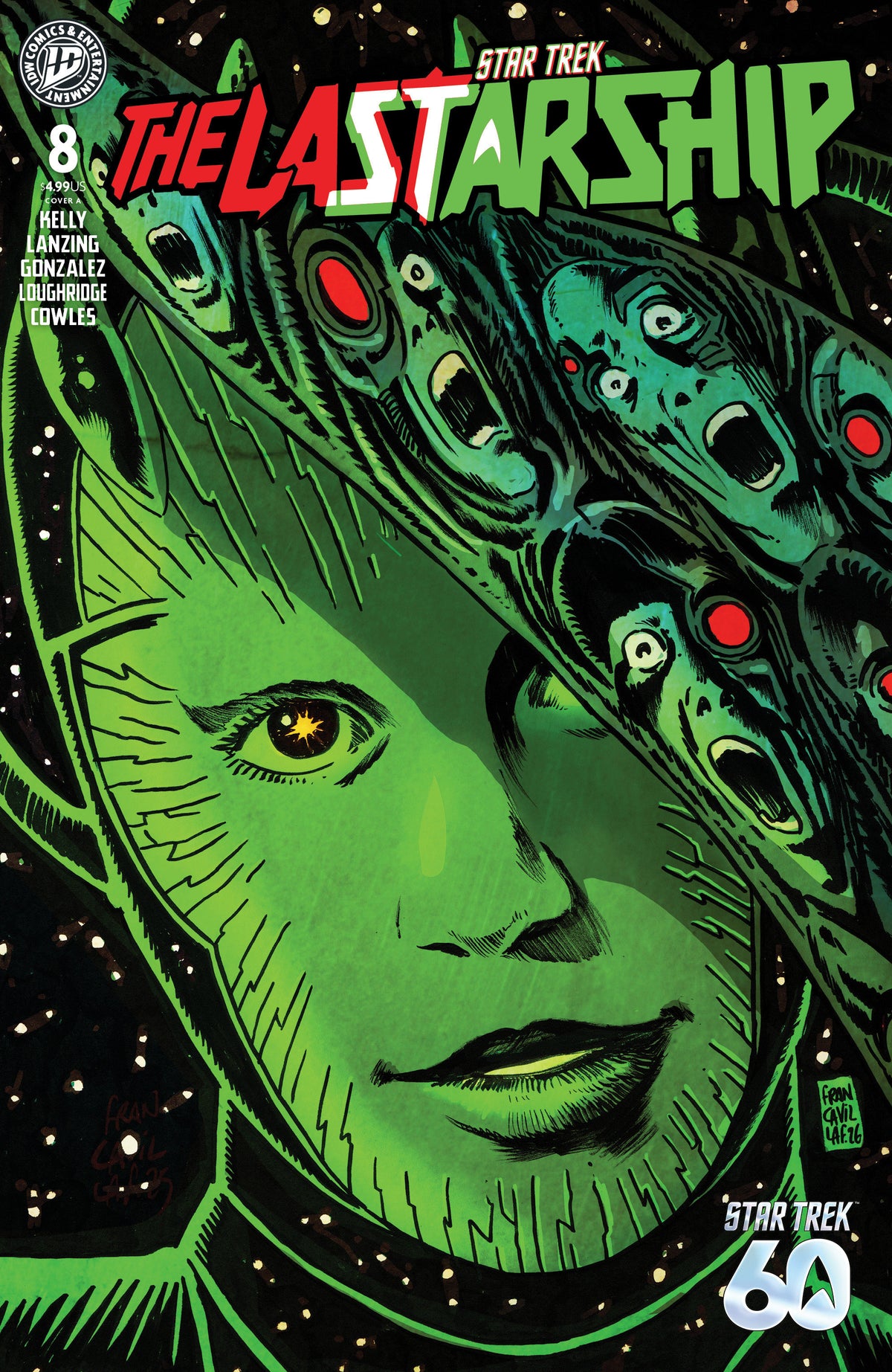 Star Trek: The Last Starship #8 Cover A (Francavilla)