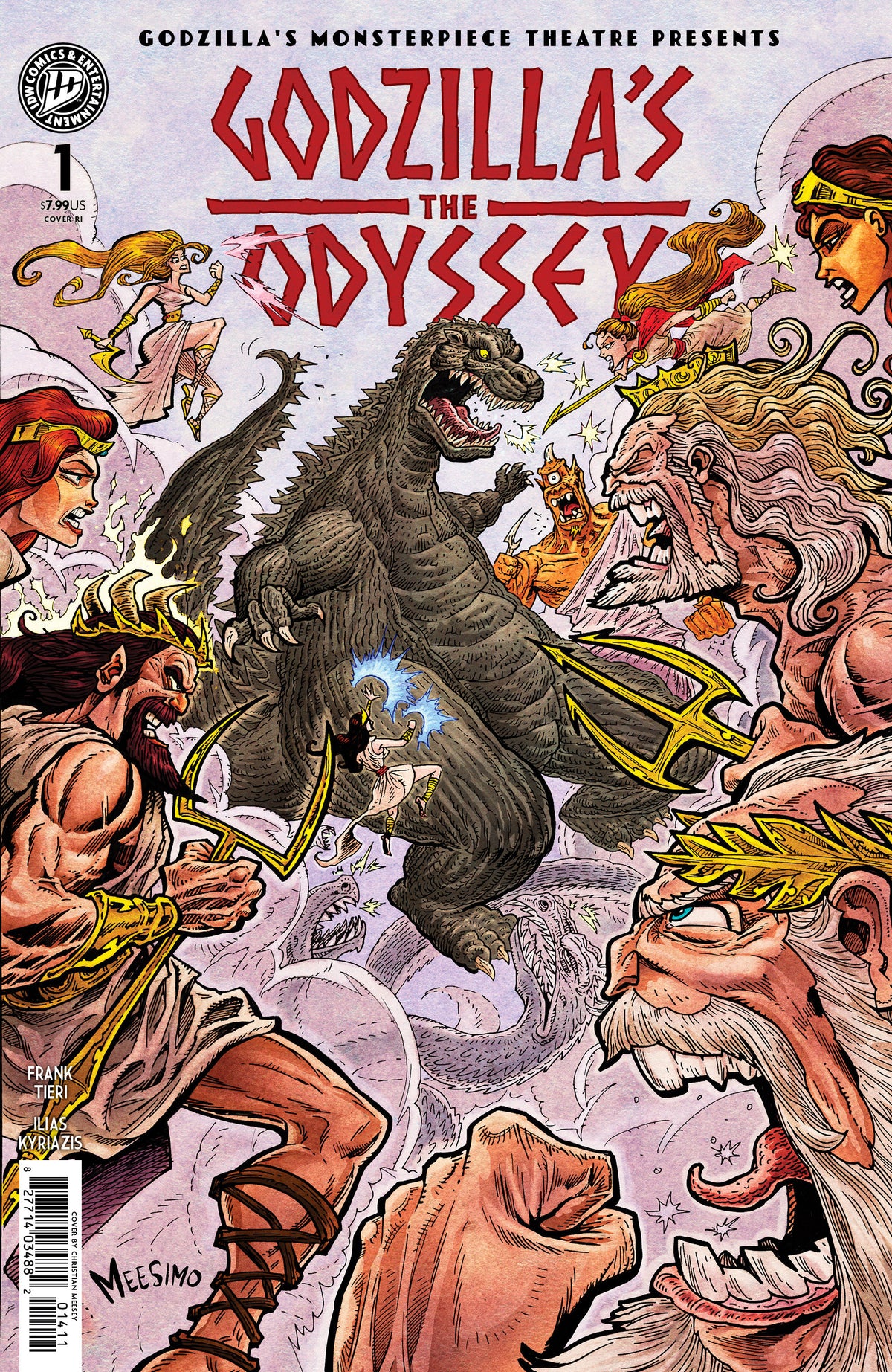 Godzilla’s Monsterpiece Theatre Presents: Godzilla’s The Odyssey Variant Ri (10) (Meesey)